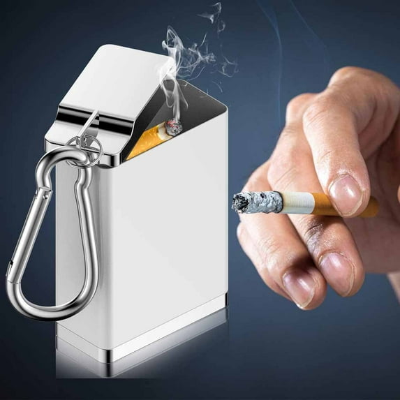 Lizheee Portable Ashtray Ashtray Ash Tray Portable Hazara Car Ashtray with Lid Leafs Christmas