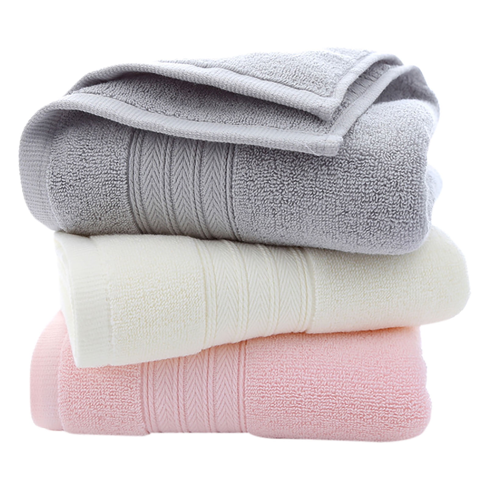 Lizheee Small Bath Towels 24 X 36 3PC Towel Absorbent Clean And Easy To Clean Cotton Absorbent Soft Suitable For Kitchen Bathroom Living Room Walmart