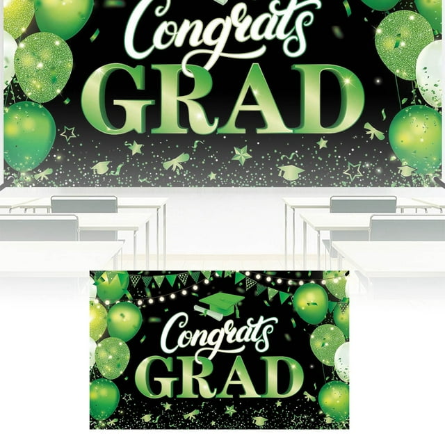 Lizheee Table Runners 90 Inches Long 2024 Graduation Season Banner Set