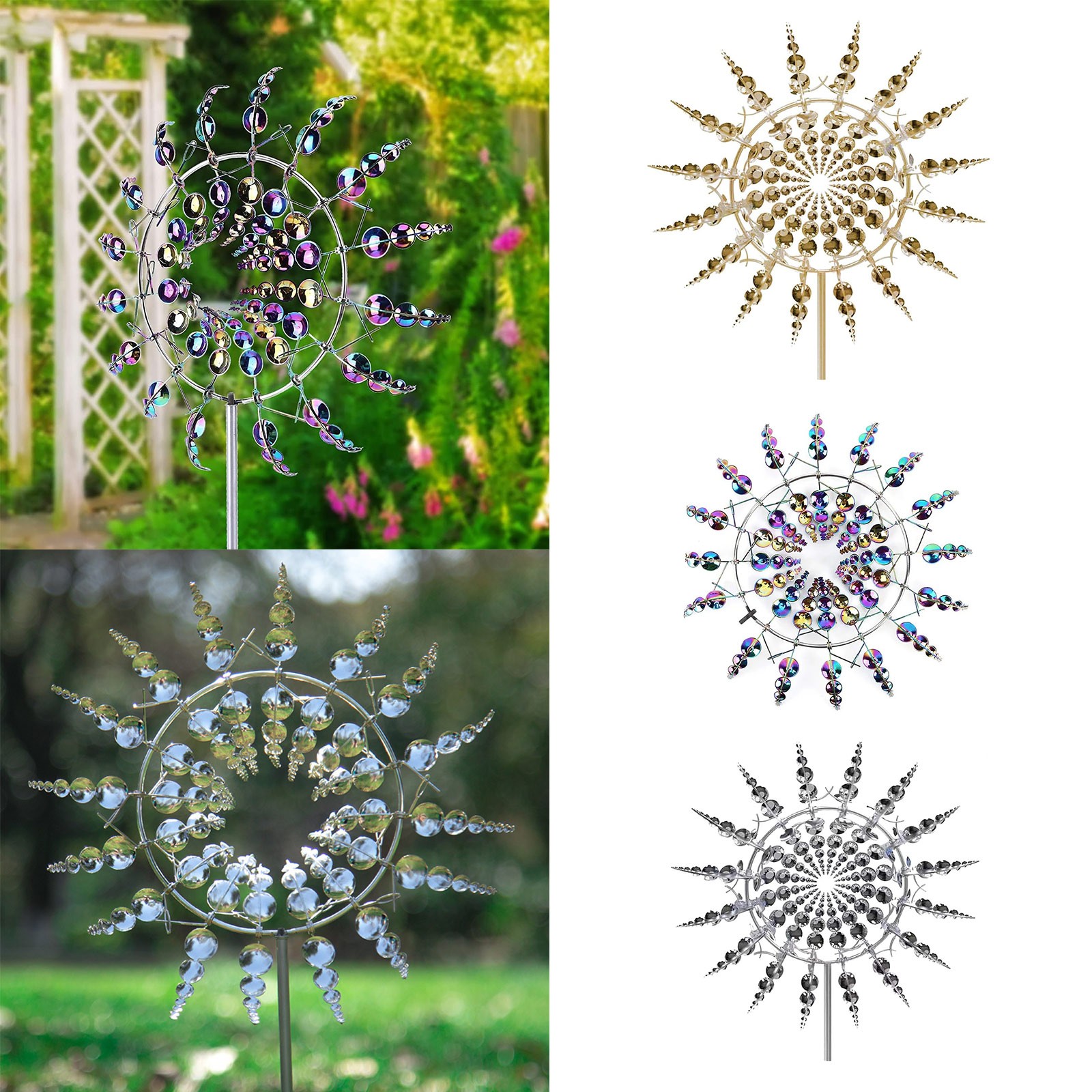 Lizhowu Card Slot Clearance Magical Metal Windmill Sherem Magical Metal