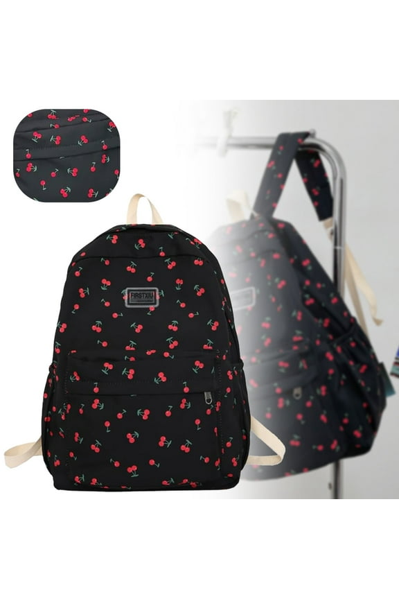 Cute Backpack Cherry Backpack Aesthetic Backpack Backpack Laptop Travel Casual Backpack
