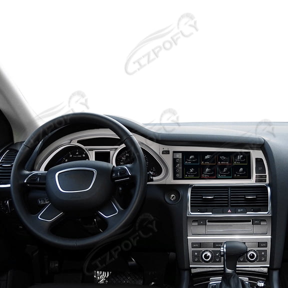 Lizpofly 10.25 Inch Ultra-Narrow Touchscreen with,For Audi Q7 2010-2015,LINUX Multimedia Car Radio Receiver Compatible ,Wireless CarPlay,Android Auto.