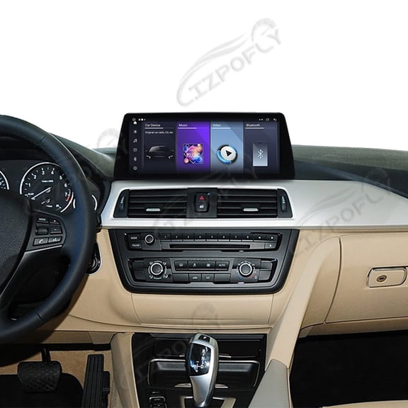 Lizpofly 10.25 Inch Ultra-Narrow Touchscreen with,For BMW 3/4 Series 2013-2017 NBT,LINUX Multimedia Car Radio Receiver Compatible ,Wireless CarPlay,Android Auto.