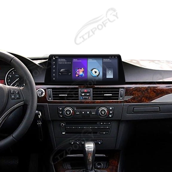 Lizpofly 10.25 Inch Ultra-Narrow Touchscreen with,For BMW 3 Series 2004-2011 CCC,LINUX Multimedia Car Radio Receiver Compatible ,Wireless CarPlay,Android Auto.