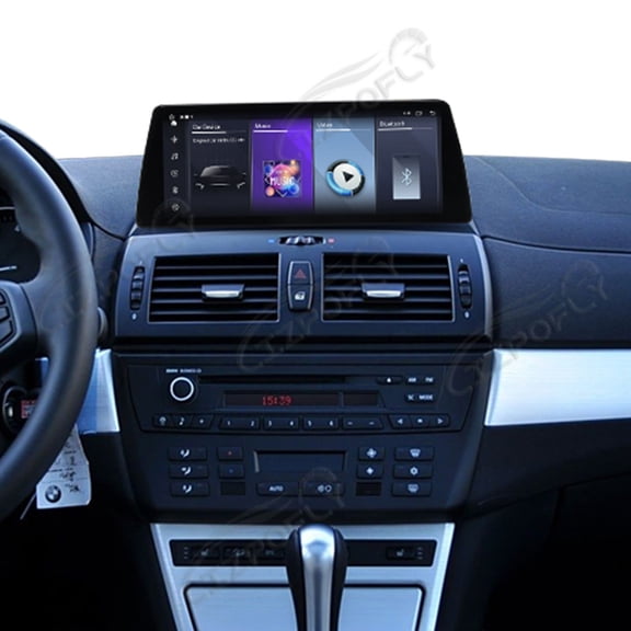 Lizpofly 10.25 Inch Ultra-Narrow Touchscreen with,For BMW X3 2005-2010 CCC,LINUX Multimedia Car Radio Receiver Compatible ,Wireless CarPlay,Android Auto.