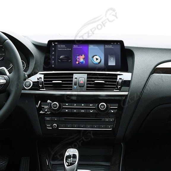 Lizpofly 10.25 Inch Ultra-Narrow Touchscreen with,For BMW X3/X4 2017-2018 EVO,LINUX Multimedia Car Radio Receiver Compatible ,Wireless CarPlay,Android Auto.