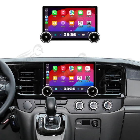 Lizpofly 11.5 inch Android 15 Car Radio For Ford Transit Pro 2021-2026 Car Multimedia Video Player GPS Navigation Carplay Head Unit Touch Screen 4G