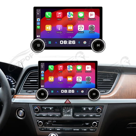 Lizpofly 11.5 inch Android 15 Car Radio For Hyundai Genesis 2013-2016 Car Multimedia Video Player GPS Navigation Carplay Head Unit Touch Screen 4G