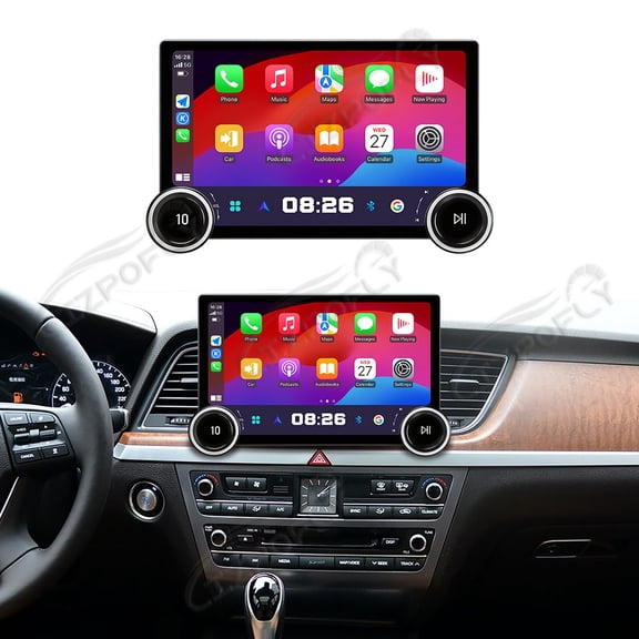 Lizpofly 11.5 inch Android 15 Car Radio For Hyundai Genesis 2013-2016 Car Multimedia Video Player GPS Navigation Carplay Head Unit Touch Screen 4G