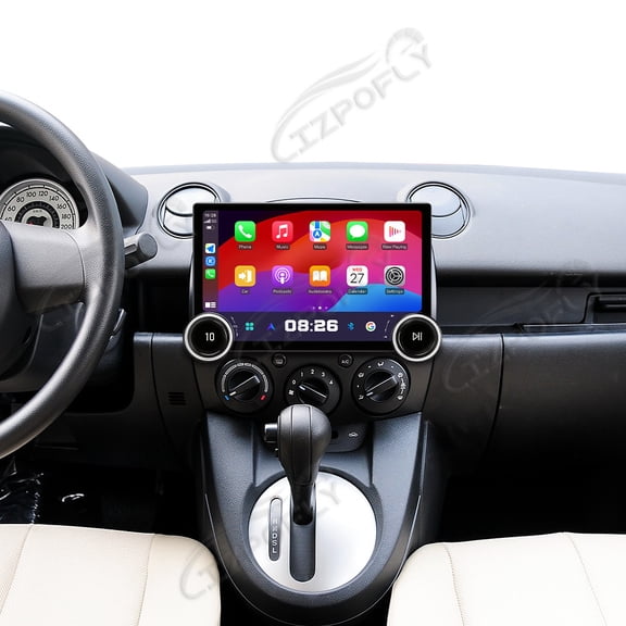 Lizpofly 11.5 inch Android 15 Car Radio For Mazda 2 2007-2014 Car Multimedia Video Player GPS Navigation Carplay Head Unit Touch Screen 4G