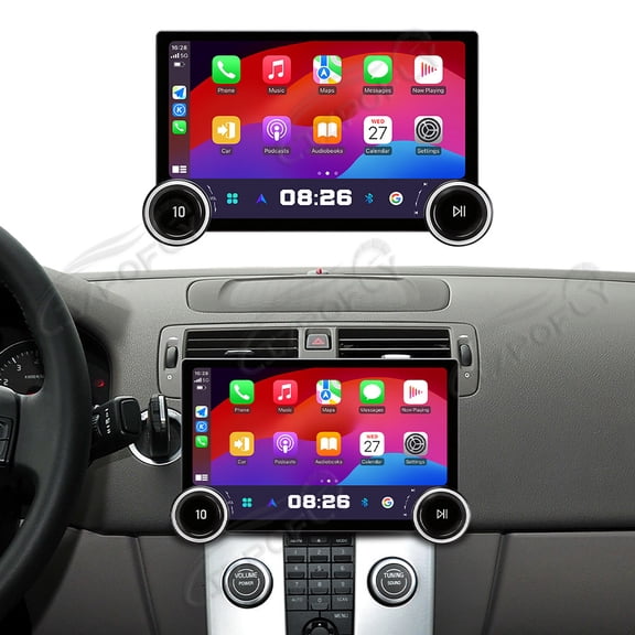 Lizpofly 11.5 inch Android 15 Car Radio For Volvo S40 2004-2012 Car Multimedia Video Player GPS Navigation Carplay Head Unit Touch Screen 4G