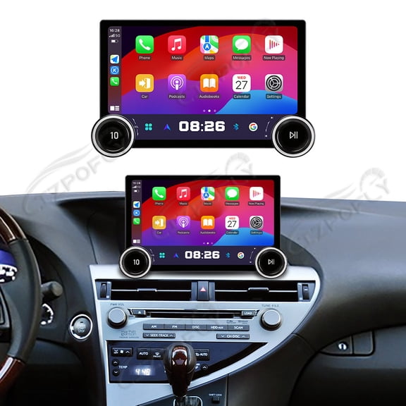 Lizpofly 11.5 inch Android 15 Car Radio For Lexus RX300/330/350 2003-2009 Car Multimedia Video Player GPS Navigation Carplay Head Unit Touch Screen 4G