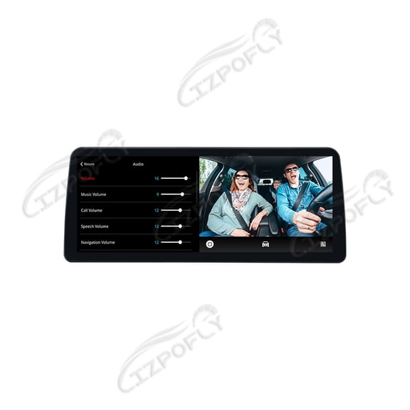 Lizpofly 12.3 Inch Ultra-Narrow Touchscreen with,For BMW 7 Series 2013-2014 CIC,LINUX Multimedia Car Radio Receiver Compatible ,Wireless CarPlay,Android Auto.