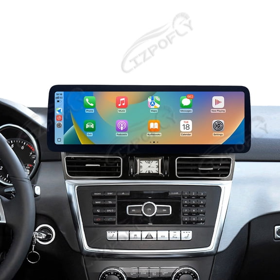 Lizpofly 14.9 inch Android Car Radio Linux CarPlay Multimedia Screen For Mercedes-Benz ML 2013-2015 Car Autoradio Audio Stereo GPS Navi Video Player Head Unit