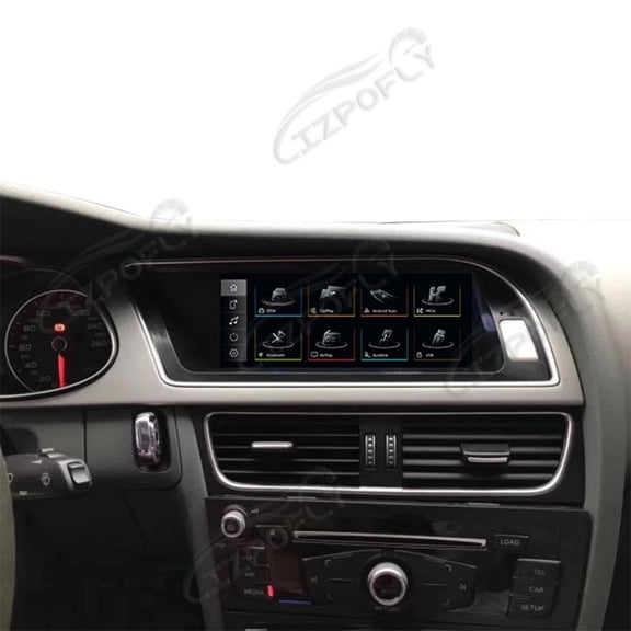 Lizpofly 8.8 Inch Ultra-Narrow Touchscreen with,For Audi A5 2009-2016 Low Trim,LINUX Multimedia Car Radio Receiver Compatible ,Wireless CarPlay,Android Auto.