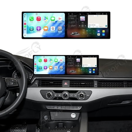 Lizpofly 9.1 inch Android 15 Car Radio For Audi A4L/A5 2017-2019 Car Multimedia Video Player GPS Navigation Carplay Head Unit Touch Screen 4G