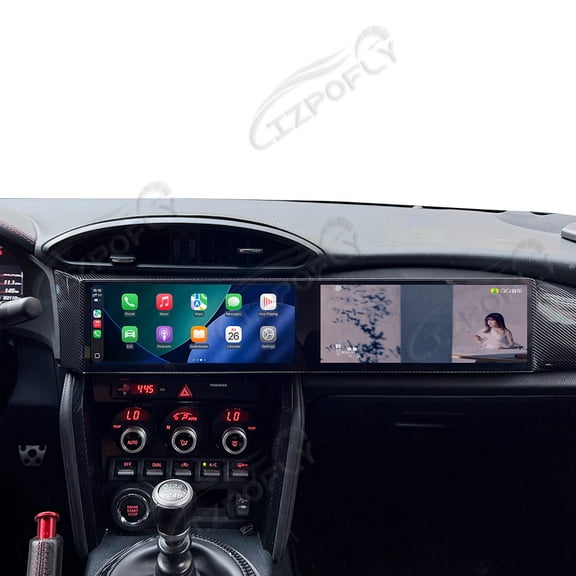 Lizpofly Dual 10.25 inch Screen Car Radio For Toyota 86/Subaru BRZ 2012-2019 Android GPS Navigation Multimedia Video Player Stereo Receiver Head Unit
