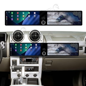 Lizpofly Dual 12.3 inch Screen Car Radio For Hummer H2 2002-2007 Android GPS Navigation Multimedia Video Player Stereo Receiver Head Unit