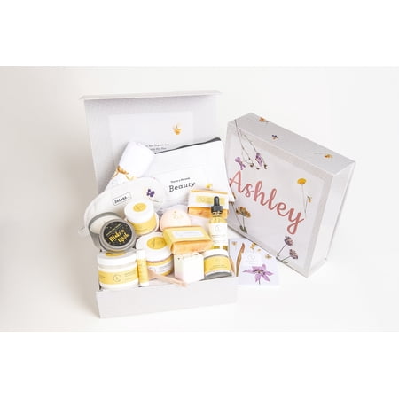 Lizush - Cheer up Gift Basket, Natural Care Package, Recovery Gift Box