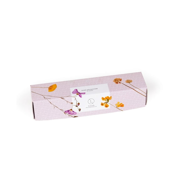 Lizush Four Heart Shaped Bath Bombs