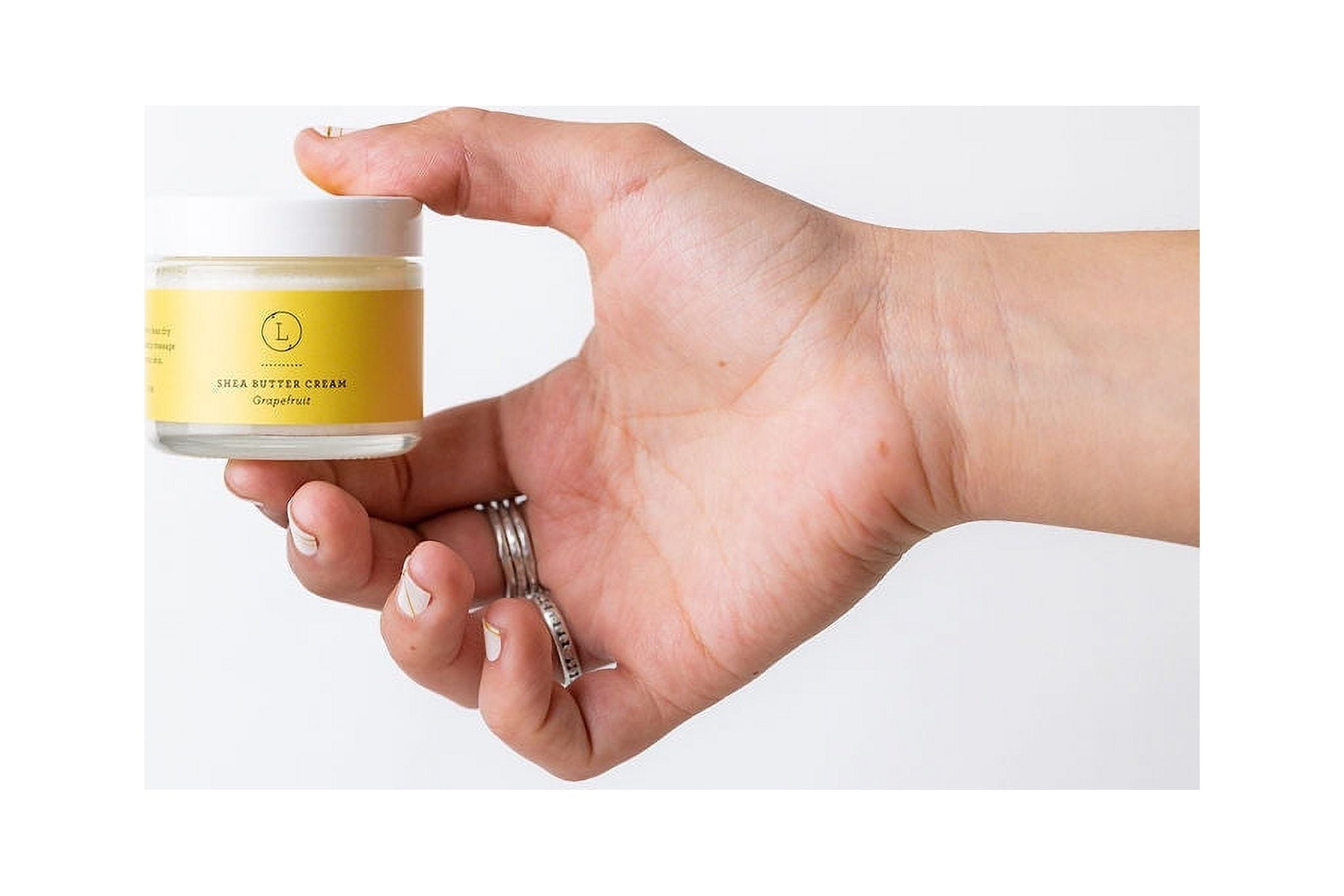 Lizush - Grapefruit Shea Butter Body Cream, Shea Body Lotion