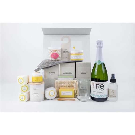 Lizush LZSH-196044427962 Congratulations Basket Celebration Gift Box