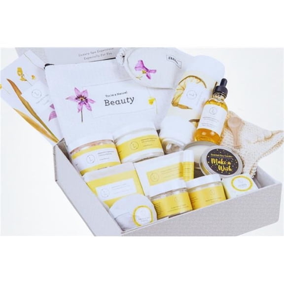 Lizush LZSH-649906321125 Cheer Up Citrus Sunshine Gift Basket - Natural Care Package