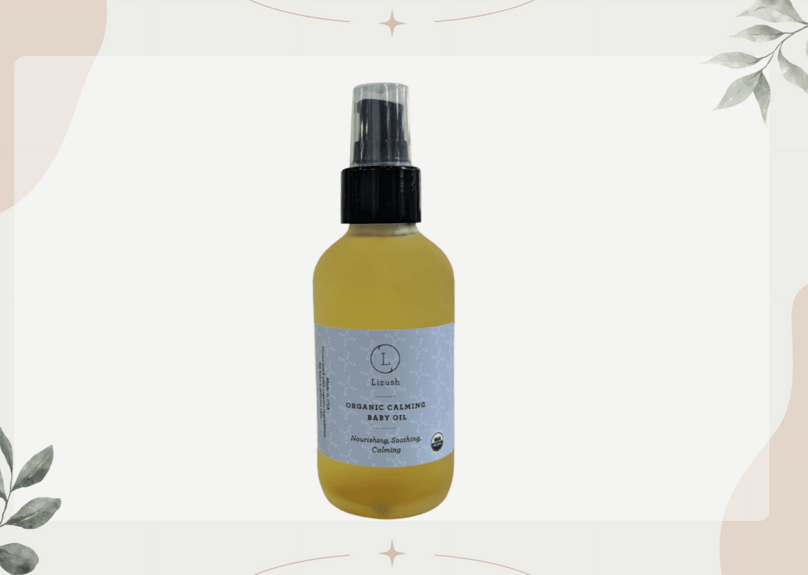 Lizush - ORGANIC CALMING BABY OIL Nourishing, Soothing, Calming