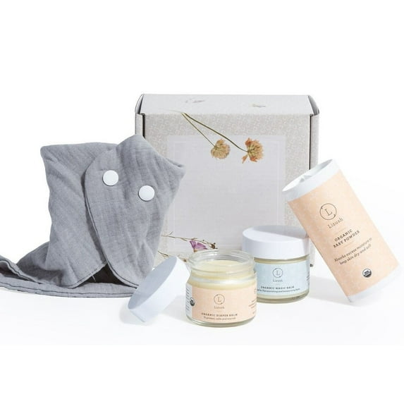 Lizush - Organic new baby gift set - welcome little one!