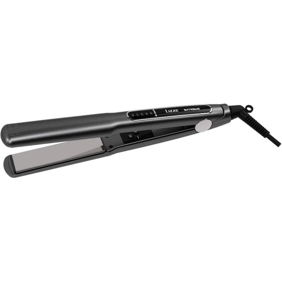 Lizze Extreme Professional Hair Straightener | Original Nano Titanium Technology Straightens Dry, Frizzy Hair Curls | 250 Deg. C. (480'f) - 110 Volts