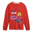 thumbnail image 1 of Lizzie McGuire - Faux Multi - Youth Boys Long Sleeve Graphic T-Shirt, 1 of 4