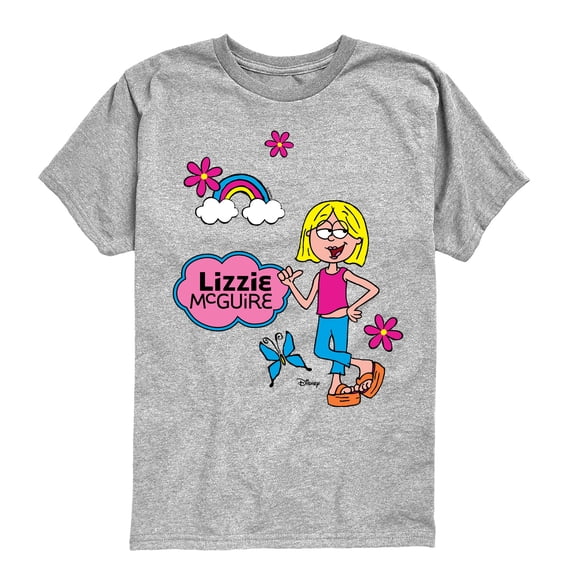 Lizzie McGuire - Faux Multi - Youth Boys Short Sleeve Graphic T-Shirt