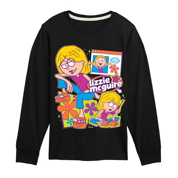 Lizzie McGuire - Y2k - Youth Boys Long Sleeve Graphic T-Shirt