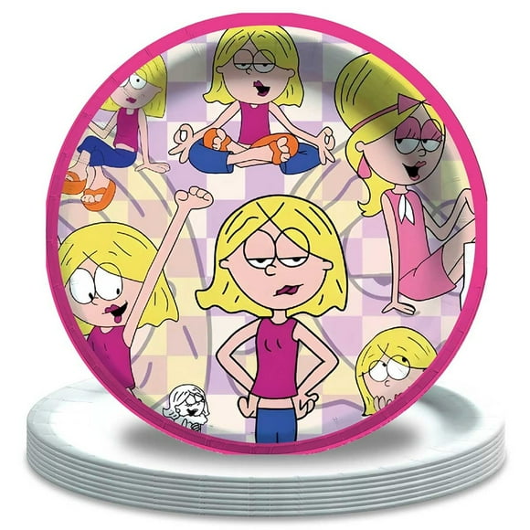 Lizzie Mcguire Paper Plates Birthday Decorations Party Supplies Tableware Disposable Dinnerware