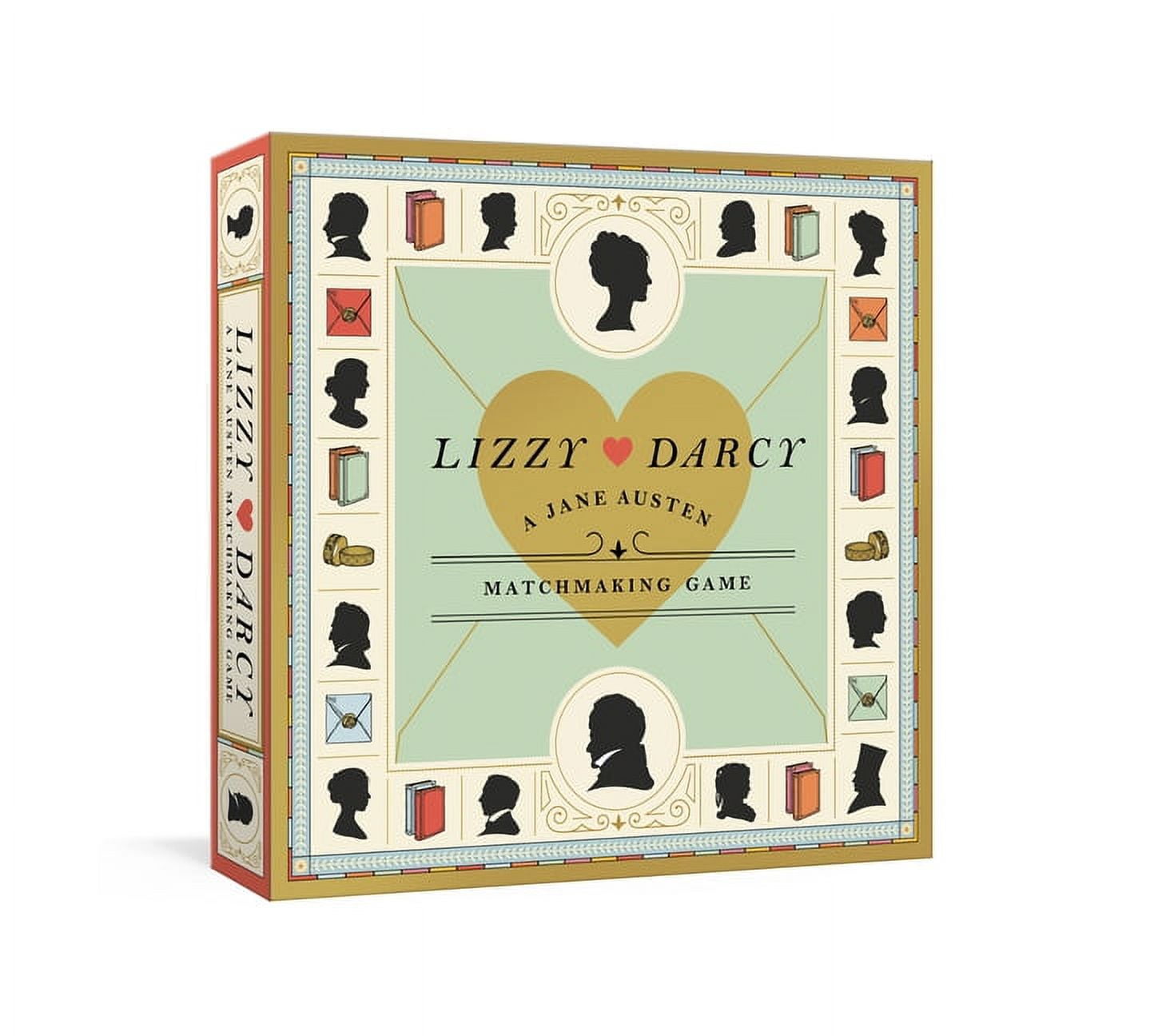 Lizzy Loves Darcy : A Jane Austen Matchmaking Game: Board Games (Game ...