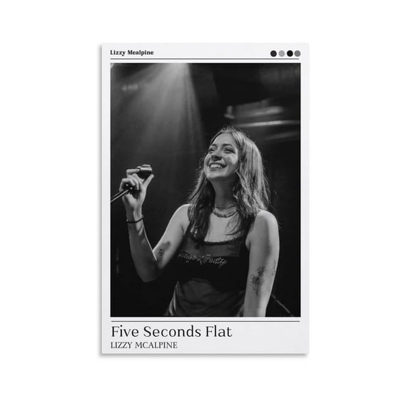 Lizzy McAlpine - Five Seconds Flat Poster 03 Canvas Poster Bedroom Decoration Landscape Office Valentine's Birthday Gift