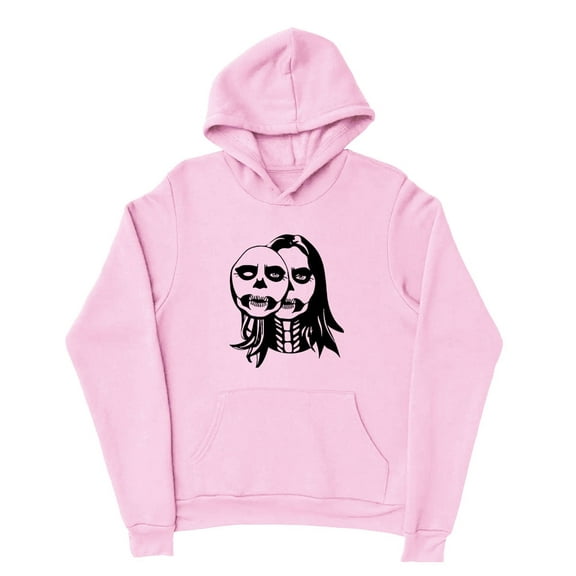 Lizzy McAlpine Merch Hoodie Skull Face Hoodie Streetwear Men Women Pullover