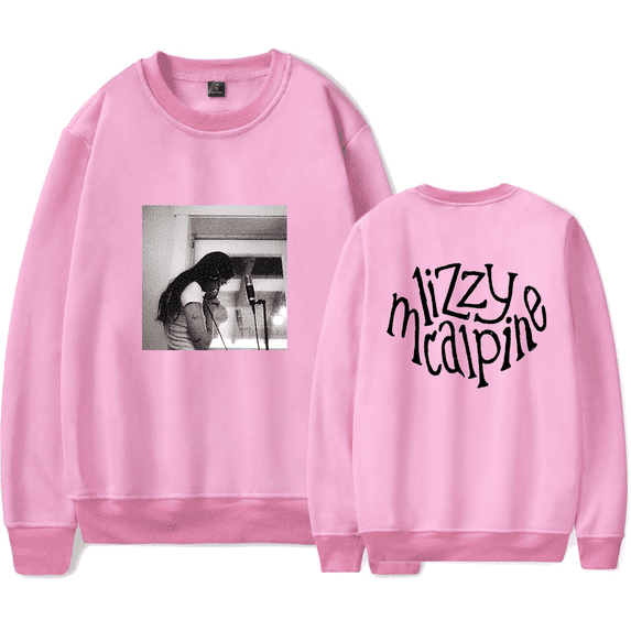 Lizzy McAlpine Merch Sweatshirt Older and Wiser Album Cover Long Sleeve Crewneck Streetwear Men Women