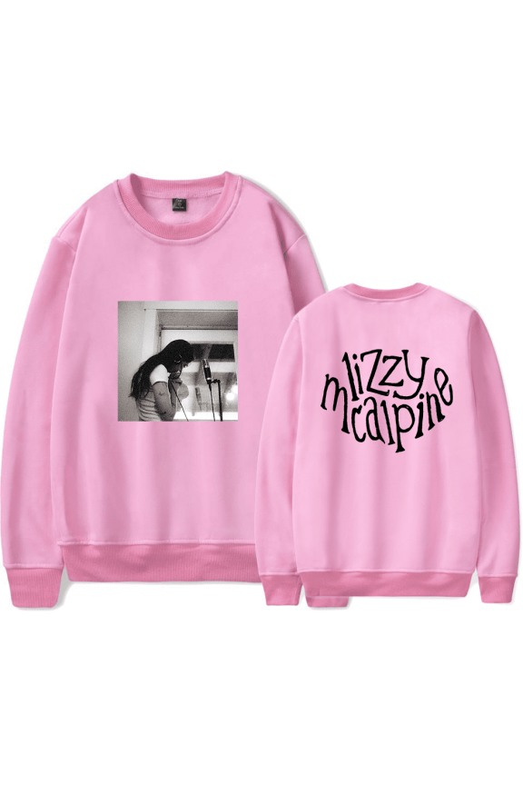 Lizzy McAlpine Merch Sweatshirt Older and Wiser Album Cover Long Sleeve Crewneck Streetwear Men Women