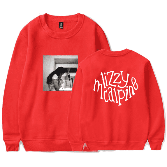 Lizzy McAlpine Merch Sweatshirt Older and Wiser Album Cover Long Sleeve Crewneck Streetwear Men Women