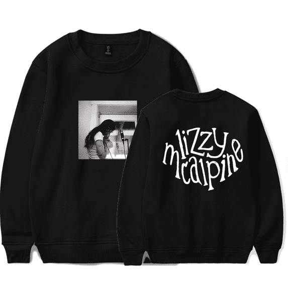 Lizzy McAlpine Merch Sweatshirt Older and Wiser Album Cover Long Sleeve Crewneck Streetwear Men Women