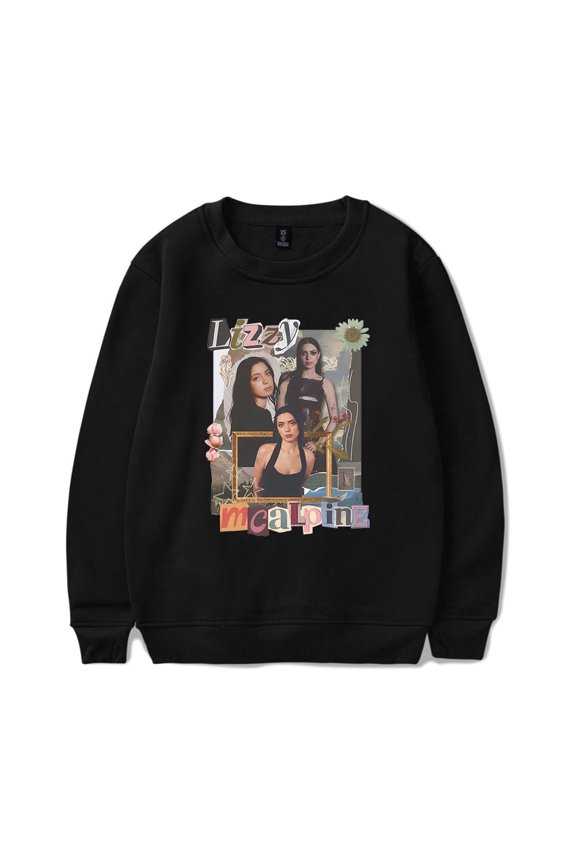 Lizzy McAlpine Merch Sweatshirt Poster Printed Hoodie Streetwear Men Women Long Sleeve