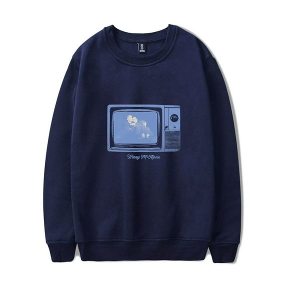 Lizzy McAlpine Merch Sweatshirt Television Logo Printed Crewneck Streetwear Men Women Long Sleeve