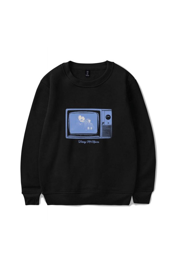 Lizzy McAlpine Merch Sweatshirt Television Logo Printed Crewneck Streetwear Men Women Long Sleeve