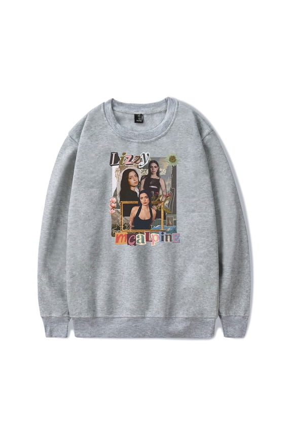 Lizzy McAlpine The Older Tour crew neck sweatshirt Merch Long sleeve Fashion Casual Hooded Sweatshirts