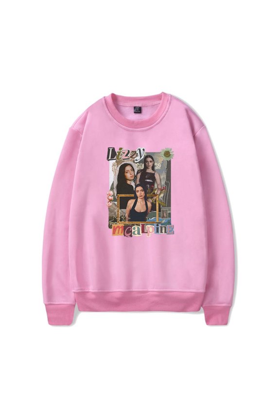 Lizzy McAlpine The Older Tour crew neck sweatshirt Merch Long sleeve Fashion Casual Hooded Sweatshirts