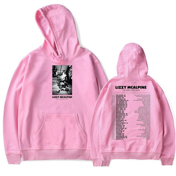 Lizzy McAlpine Tour Hoodies Merch Women Men Long sleeve Fashion Casual Hooded Sweatshirts