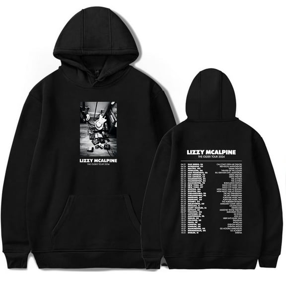 Lizzy McAlpine Tour Hoodies Merch Women Men Long sleeve Fashion Casual Hooded Sweatshirts
