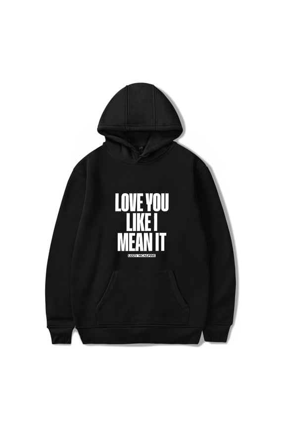 Lizzy Mcalpine Merch Love You Like I Mean It Classic Hoodie Tour Long Sleeve Album Pullovers Casual Outfits Unisex