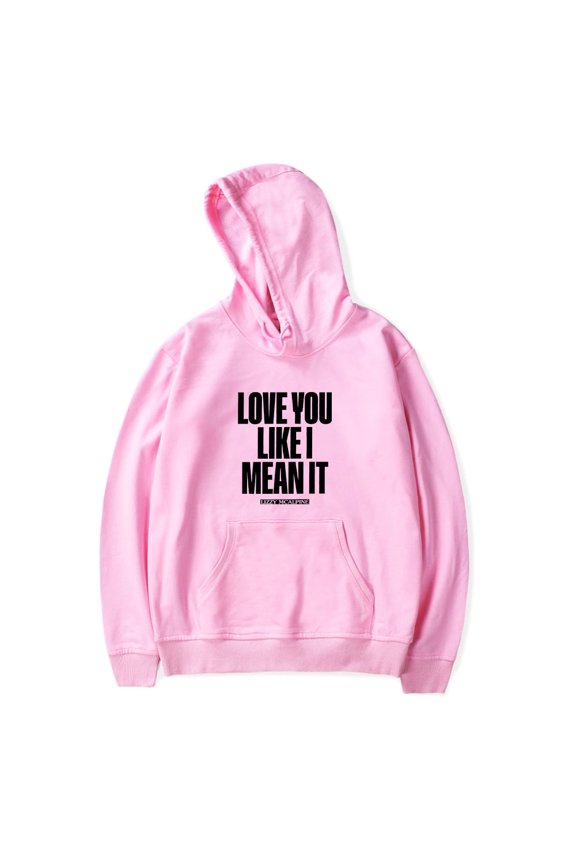 Lizzy Mcalpine Merch Love You Like I Mean It Classic Hoodie Tour Long Sleeve Album Pullovers Casual Outfits Unisex